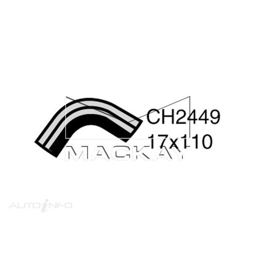 Mackay Heater Hose - CH2449