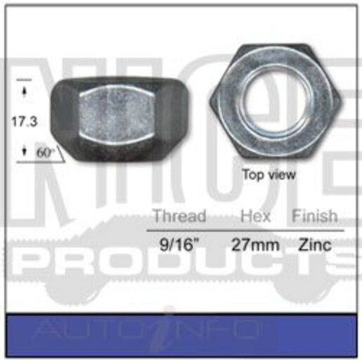 Nice Products Wheel Nut - NN927