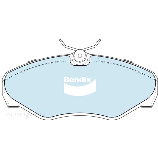 Bendix Front Brake Pads - DB1962-HD