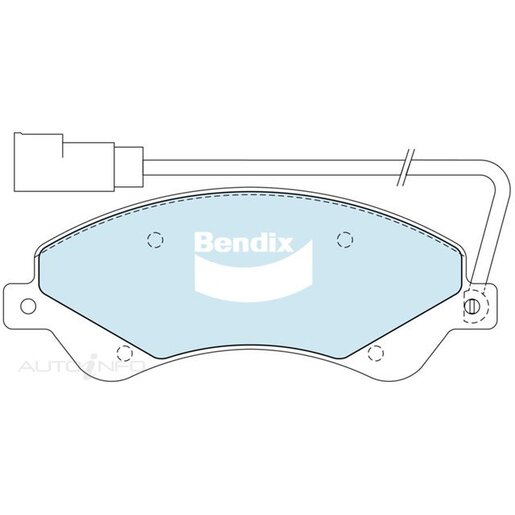 Bendix HD Front Brake Pads - DB1967-HD