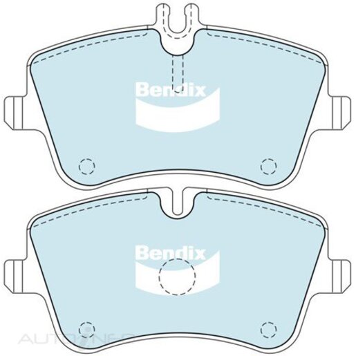 Bendix Front Brake Pads - DB1921-HD