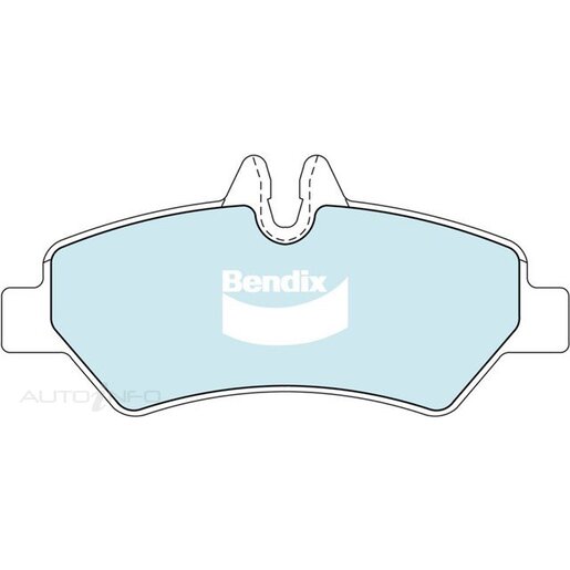 Bendix HD Rear Brake Pads - DB1972-HD