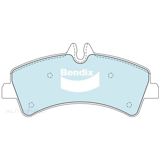 Bendix Rear Brake Pads - DB1975-HD