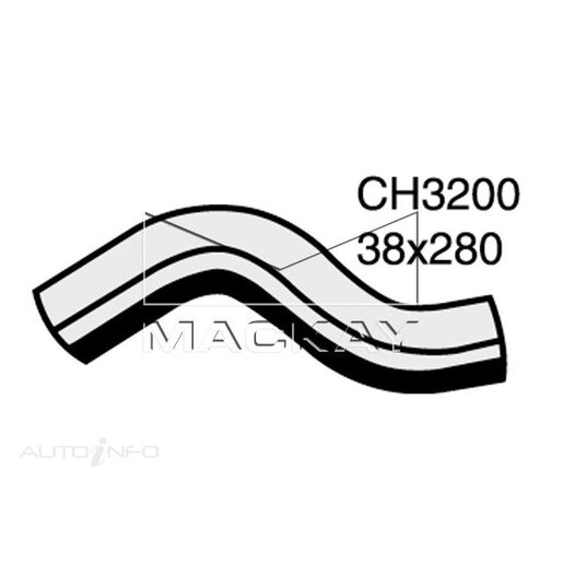 Mackay Radiator Upper Hose - CH3200