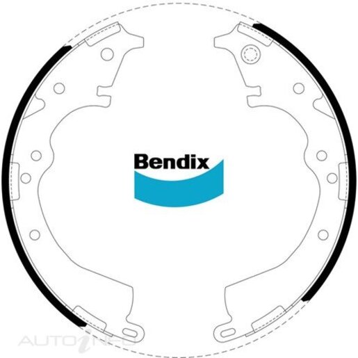 Bendix Rear Brake Shoes - BS5009