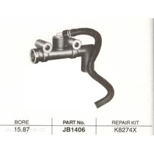 Protex Clutch Master Cylinder - JB1406