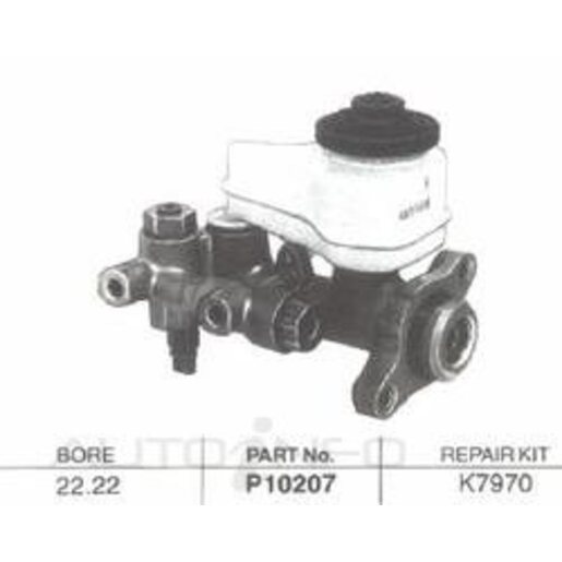 Protex Brake Master Cylinder - P10151