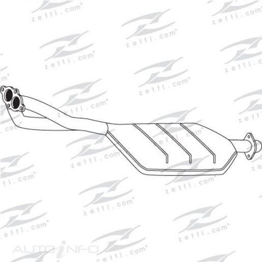 Redback Exhaust System - C7928