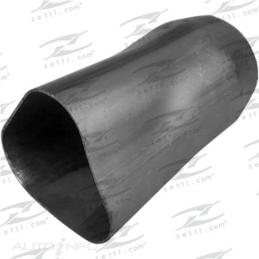 COLLECTOR CONE 3 INTO 1 - 38MM1-12 IN 50MM2 OUT MILD STEEL