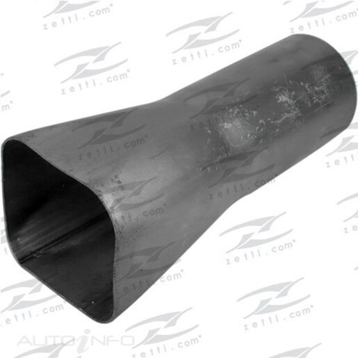 COLLECTOR CONE 4 INTO 1 - 41MM1-58 IN 75MM3 OUT MILD STEEL