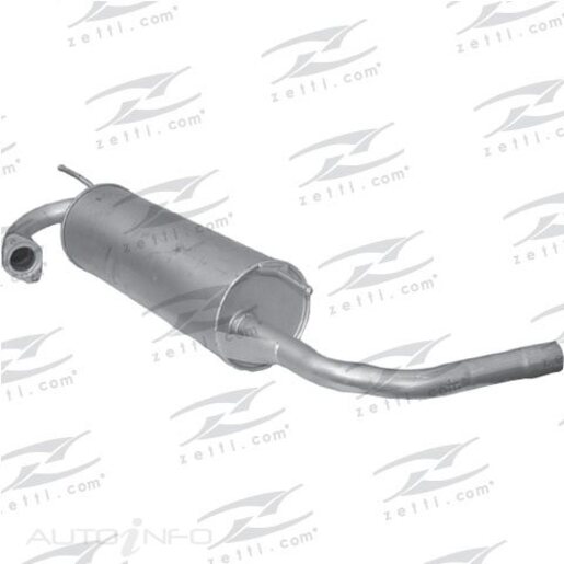 Redback Rear Muffler Std Replacement - M1330