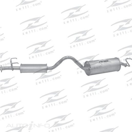 Redback Rear Muffler - M1343