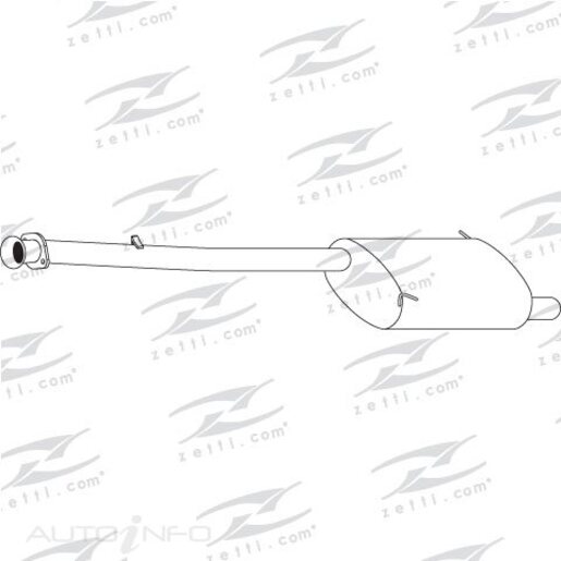 Redback Exhaust System - M1835