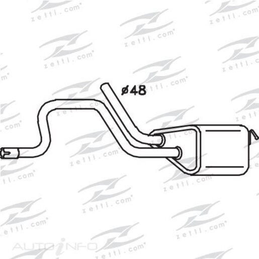 Redback Exhaust System - M4790