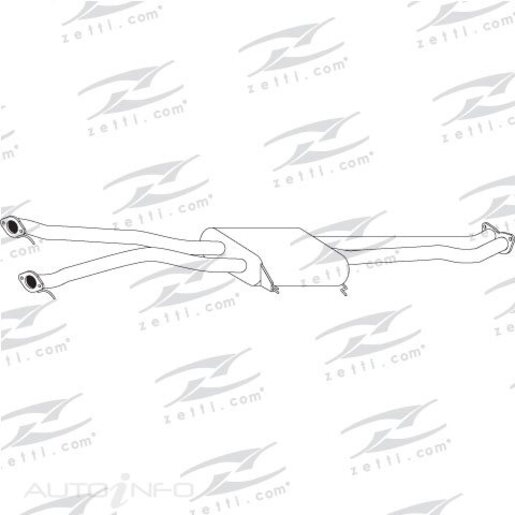 Redback Exhaust System - M5258