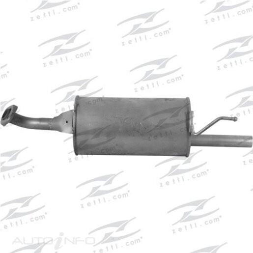 Redback Rear Muffler Std Replacement - M5810