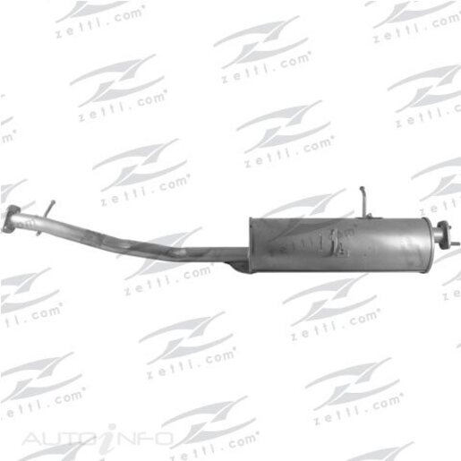 Redback Rear Muffler Std Replacement - M6143