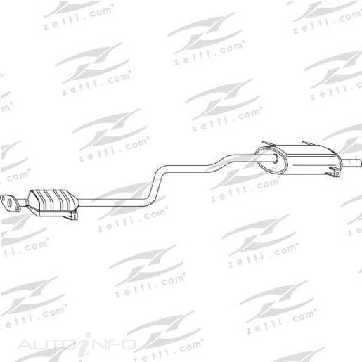 Redback Exhaust System - M6245