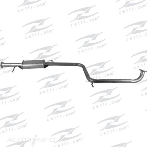 Redback Centre Muffler Std Replacement - M6286