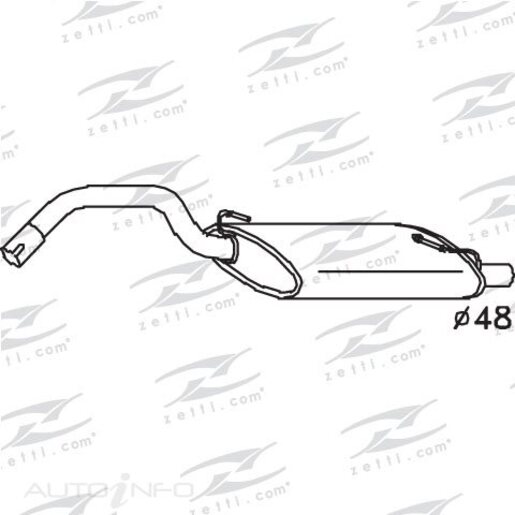 Redback Exhaust System - M6695