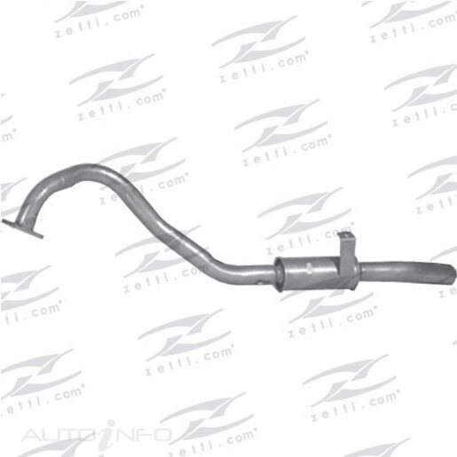 Redback Rear Muffler - M7695