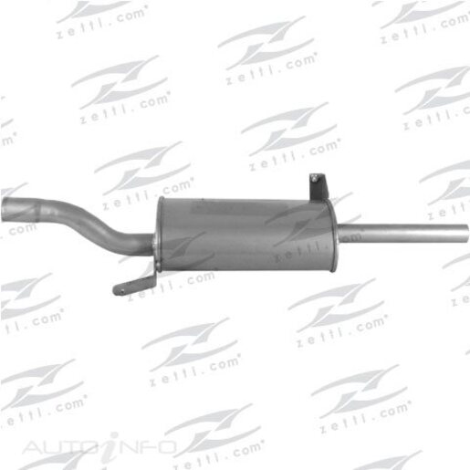 Redback Rear Muffler - M8422