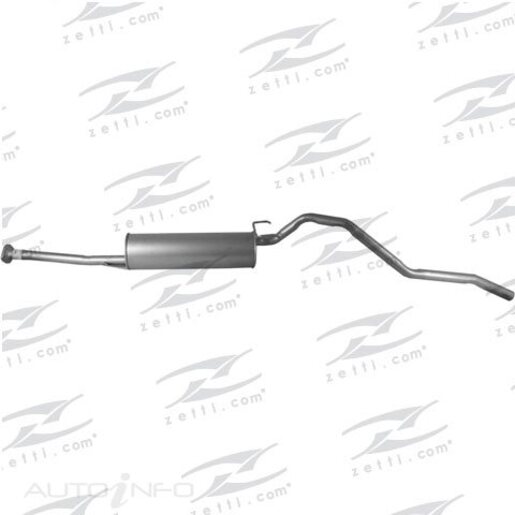 Redback Rear Muffler - M8597