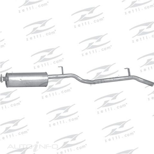 Redback Rear Muffler - M8727