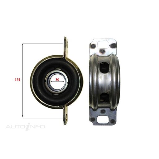 BWS Drive Shaft Centre Support Bearing - CB52