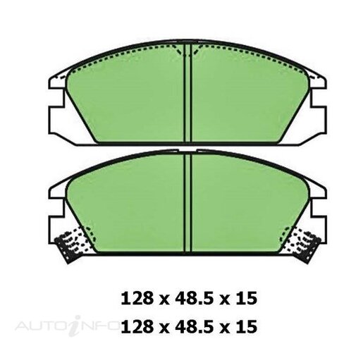 Masterpart Front Brake Pads - DB429MP