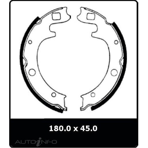 Brake Shoes - Rear