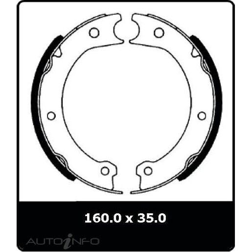 Parking Brake Shoe