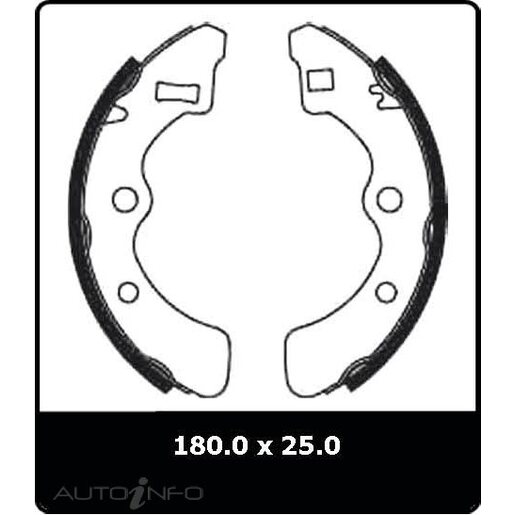 Brake Shoes - Rear