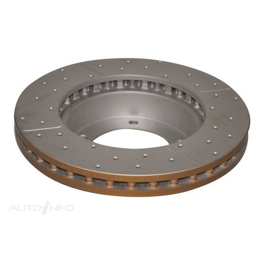 DBA Disc Brake Rotor Single Street Cross Drilled & Slotted - DBA788X