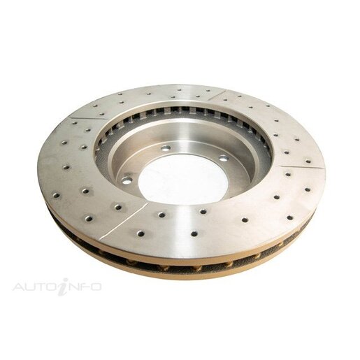 DBA Disc Brake Rotor Single Street Cross Drilled & Slotted - DBA790X