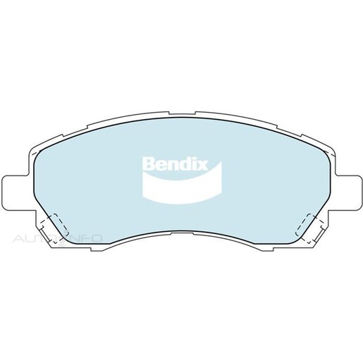 Bendix Front Brake Pads - DB1363-ULT