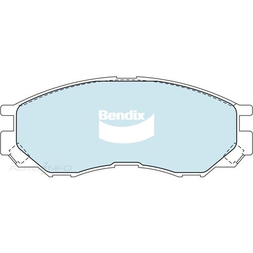 Bendix 4WD Front Brake Pads - DB1297-4WD