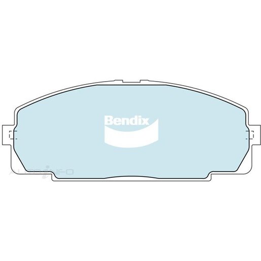 Bendix Front Brake Pads - DB1328-4WD