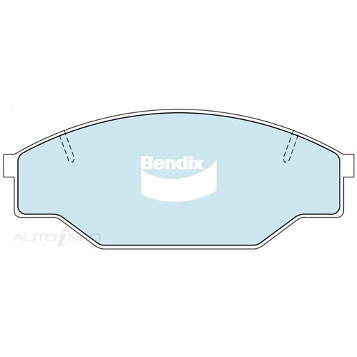 Bendix 4WD Front Brake Pads - DB1350-4WD