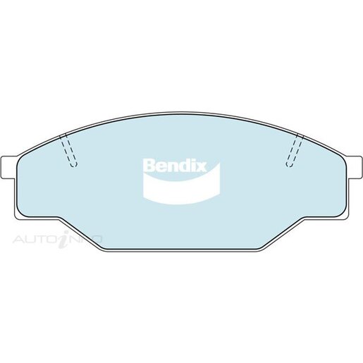 Bendix 4WD Front Brake Pads - DB318-4WD