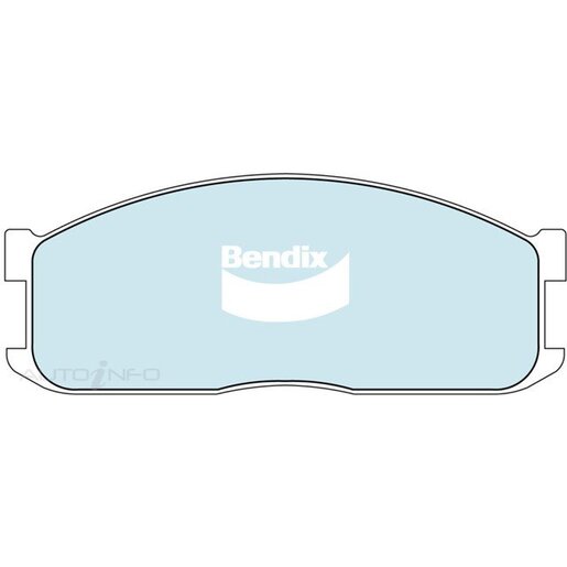 Bendix 4WD Front Brake Pads - DB388-4WD