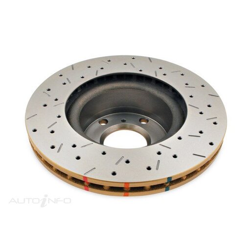 DBA Disc Brake Rotor Single Street Cross Drilled & Slotted - DBA957X