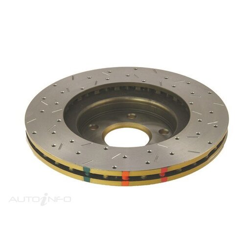 DBA Disc Brake Rotor Street Cross Drilled & Slotted - DBA4954XS