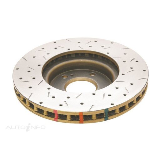 DBA Disc Brake Rotor Street Cross Drilled & Slotted - DBA4963XS