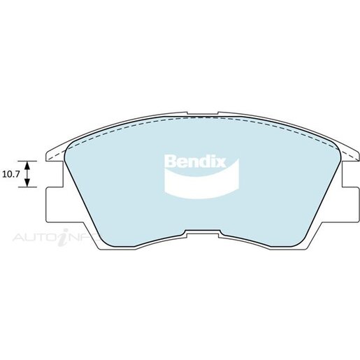 Bendix HD Front Brake Pads - DB1168-HD