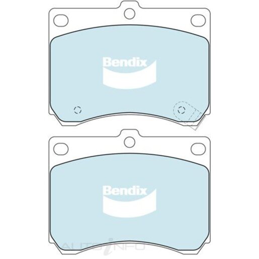 Bendix Front Brake Pads - DB1177-HD