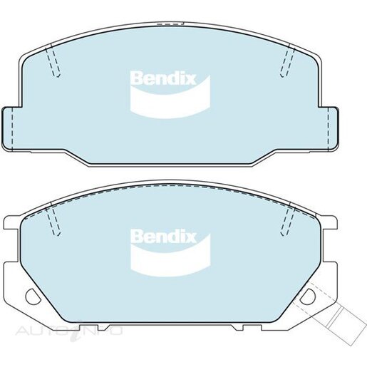 Bendix Front Brake Pads - DB1208-HD