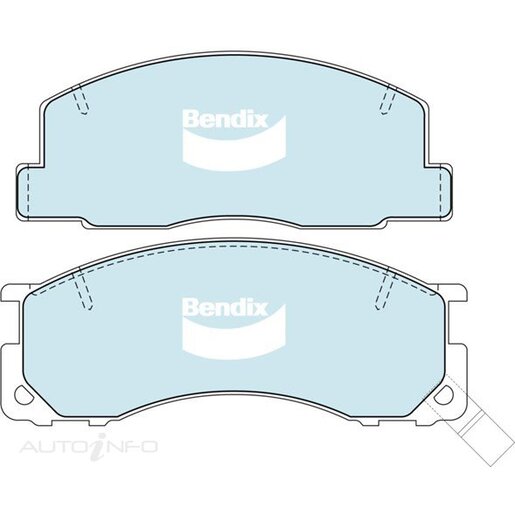 Bendix Front Brake Pads - DB1215-HD