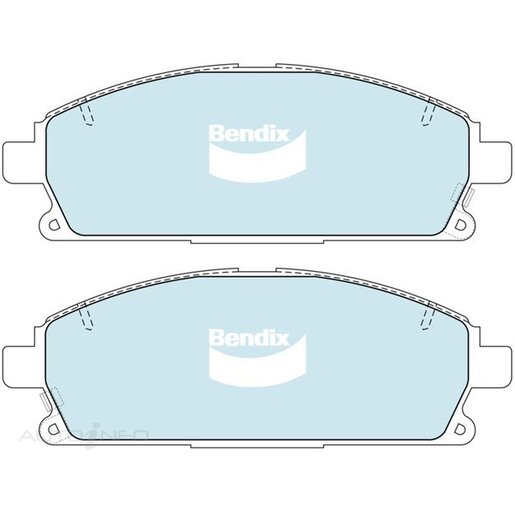 Bendix HD Front Brake Pads - DB1333-HD