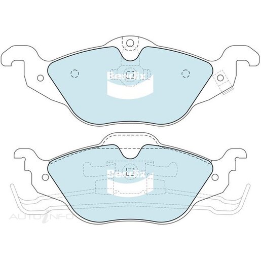 Bendix HD Front Brake Pads - DB1424-HD